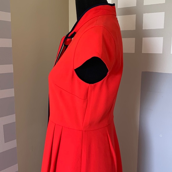 J.Crew - Tie-Neck Sleeveless Dress 365 Crepe J2557 - Picture 4 of 6